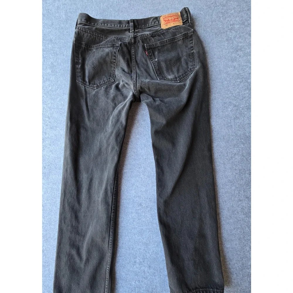 Levi's Men's 505 Jeans Charcoal Wash Straight Leg Med Rise 34x31